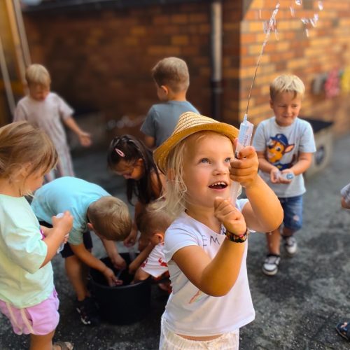 Waterpret in de schaduw