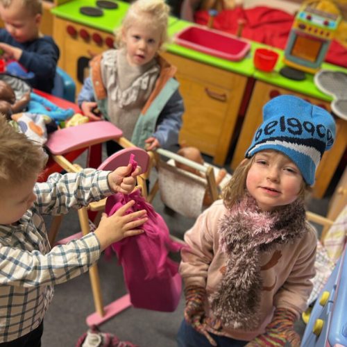 Warm ingepakt, zelf gedaan!