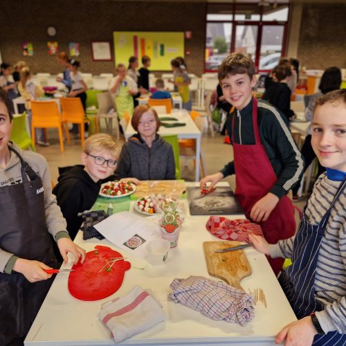 Receptie op school