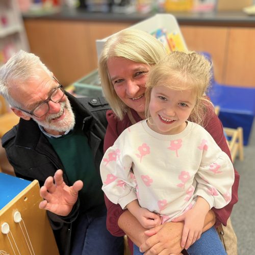 Grootouders in de kleuterschool