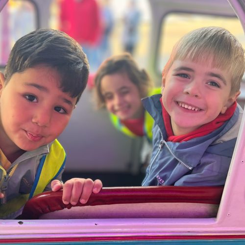 Met pretoogjes op de kermis