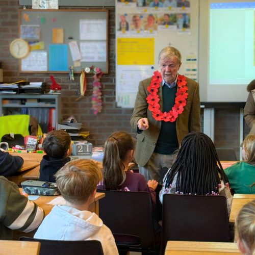 Gordon Harper op bezoek