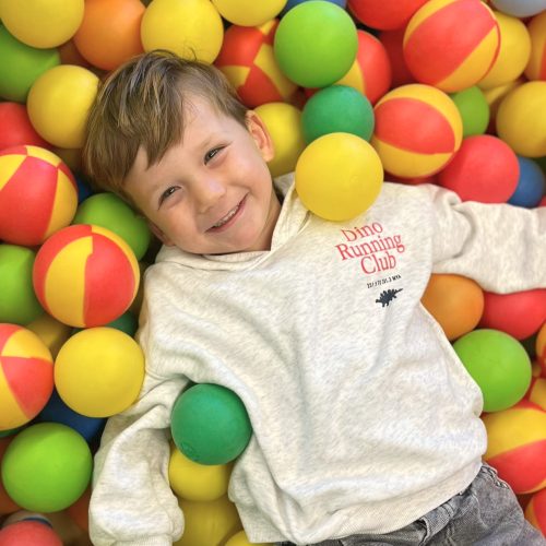 Bal- en ballonpret in de instapklas